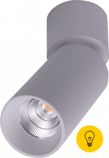 Светильник светодиодный потолочный накладной поворотный, серия DL-UM9, Белый, 13Вт, IP20, Теплый белый (3000К)