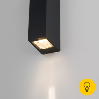 Уличный настенный светодиодный светильник Blaze LED IP54 35136/W черный