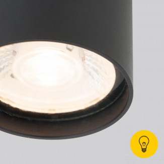 Накладной светодиодный влагозащищенный светильник IP54 35132/H черный