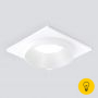 Встраиваемый точечный светильник 116 MR16 белый/белый