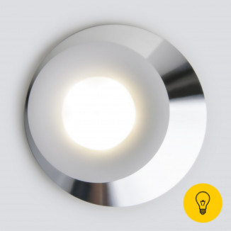 Встраиваемый точечный светильник 124 MR16 белый/серебро