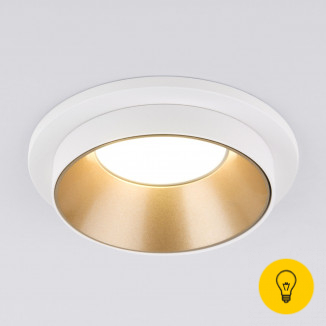 Встраиваемый точечный светильник 113 MR16 золото/белый