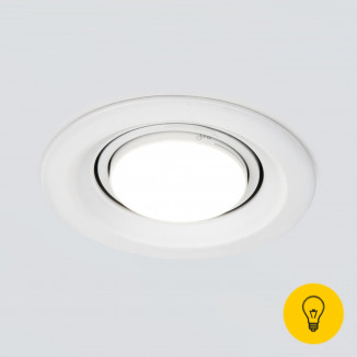 Встраиваемый светодиодный светильник с регулировкой угла освещения 9919 LED 10W 4200K белый