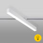 Трековый светодиодный светильник для однофазного шинопровода X-Line 20W 4200K белый матовый X-Line белый матовый 20W 4200K (LTB54) однофазный
