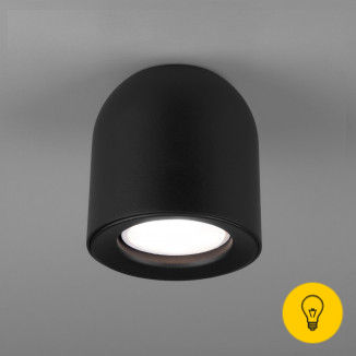 Накладной акцентный светильник черный DLN116 GU10