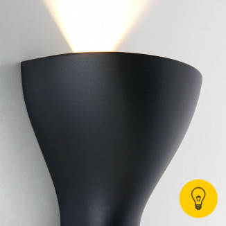 Настенный светодиодный светильник Eos LED MRL LED 1021 чёрный