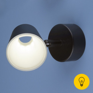 Светодиодный настенный светильник DLR025 черный
