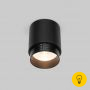 Накладной светодиодный светильник Cors 25032/LED 10W 4200K чёрный