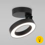 Накладной светодиодный светильник Spila черный 12W 4200К 25105/LED