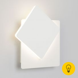 Настенный светодиодный светильник Screw LED 40136/1 белый