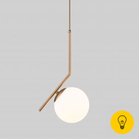Подвесной светильник с тросом 1,8 м 50159/1 латунь