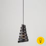 Подвесной светильник в стиле лофт 50058/1 черный