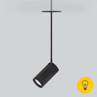 Встраиваемый подвесной светодиодный светильник черный Drop 8W (50222 LED) 50222 LED
