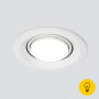 Потолочный светодиодный светильник 9919 LED 10W 3000K белый 9919 LED