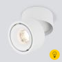 Накладной светодиодный светильник DLR031 15W 3000K белый матовый DLR031