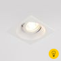 Алюминиевый точечный светильник 6069 MR16 WH белый