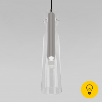 Подвесной светильник LED со стеклянным плафоном 50253/1 LED графит
