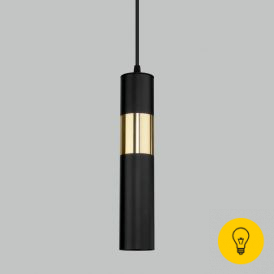 Подвесной светильник 50097/1 черный/золото