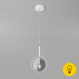 Подвесной светильник с плафоном 50121/1 белый