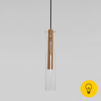 Подвесной светильник LED со стеклянным плафоном 50254/1 LED латунь
