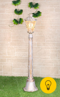 Diadema F белое золото уличный светильник на столбе GLYF-8046F