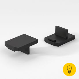 Mini Magnetic Заглушки для шинопровода (2шт) 85174/00