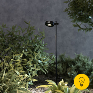 Светильник садово-парковый светодиодный Feature черный 35172/F черный